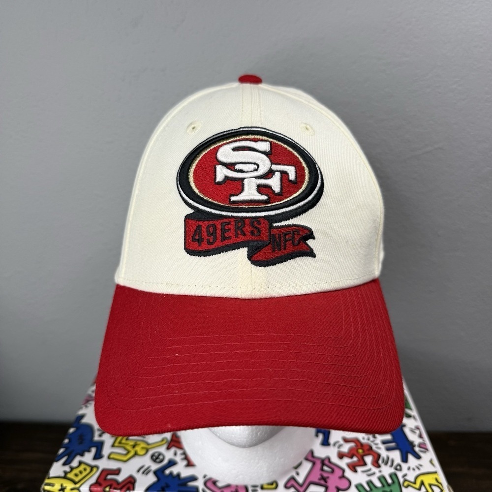 San Francisco 49ers Hat Mens New Era Mesh Script 9Fifty Snapback Football - Picture 2 of 9
